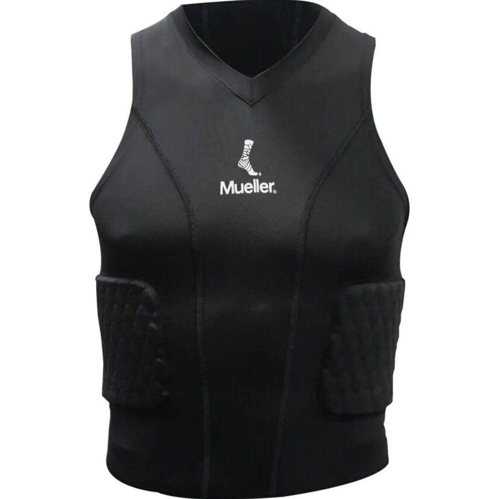 Mueller Diamond 3 Pad Sleeveless‎ Shirt Mesh back ADULT Small NEW!